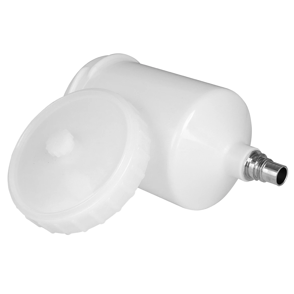 Imagem -02 - Pulverizador Lwenxing para Carro Capacidade 600ml Copo de Plástico Conector para Rosca Pulverizador de Tinta a Jato