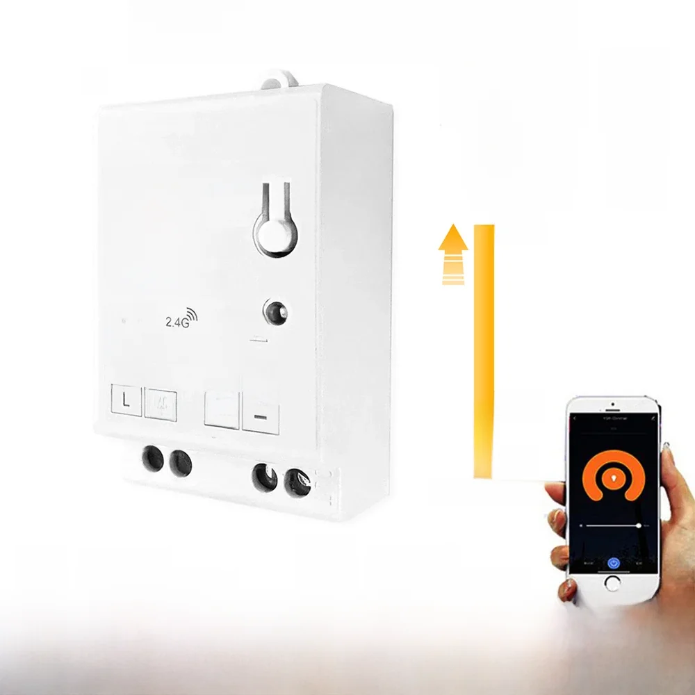 Tuya ZigBee WiFi LED światła sterownik ściemniacza AC 100-240V 0/1-10V inteligentne aplikacja domowa bezprzewodowe sterowanie głosem dla Alexa Google Home — zdjęcie produktu 7