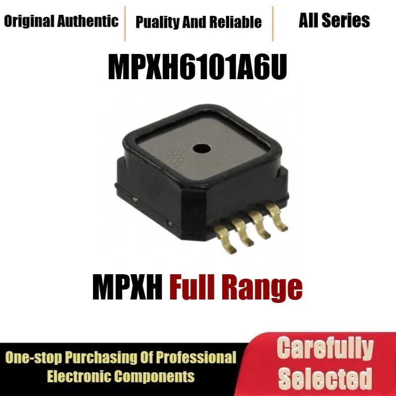 1-5Pcs/Lot Original Genuine MPXH6101A6T1 MPXH6101A6U MPXH6101 Pressure Sensor 15-105kpa Analog Voltage