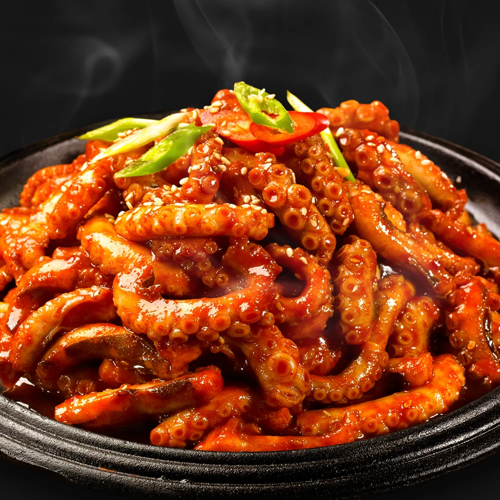 Spicy Stir small octopus 350g × 7Pack