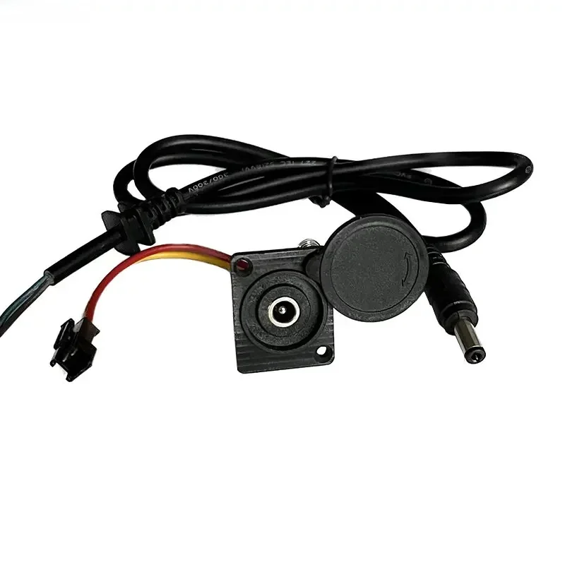 AliExpress Electric Bicycle DC2.1/2.5 Power Cord 36/48V Lithium Battery Charging Male Female Plug with Wire Connection Charger Accessories