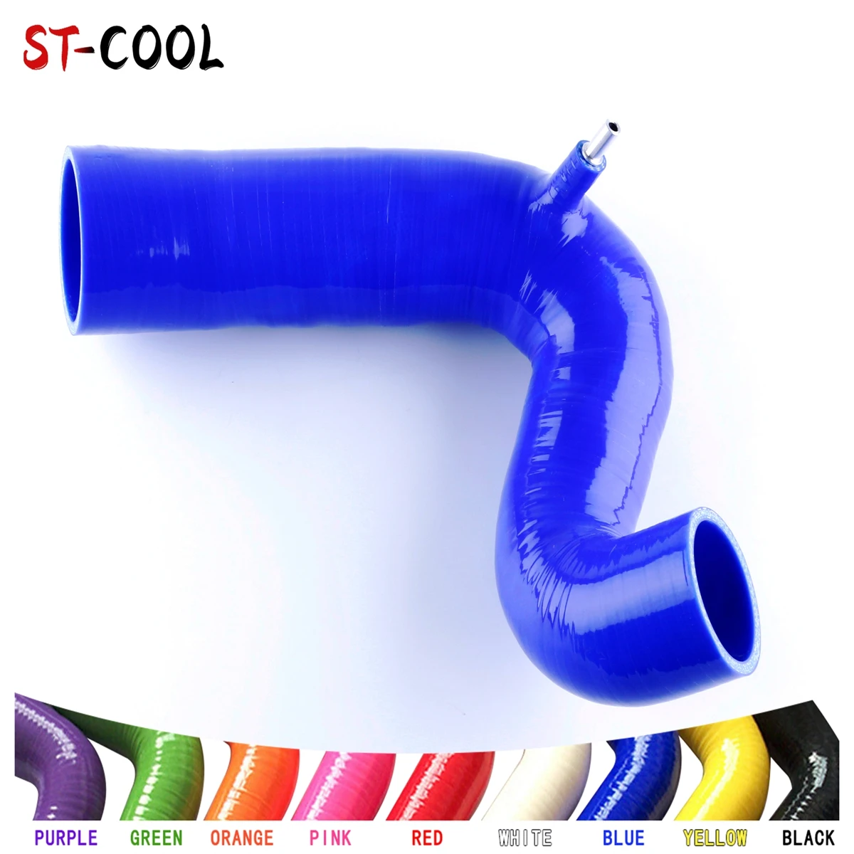 For Vauxhall Astra J GTC VXR MK6 2.0T Induction Intake Silicone Hose Silicon Tube 5-Ply 1Pc 10 Colors