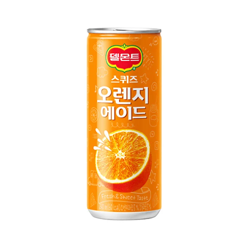 Delmont Squeeze Orange Ade 240ml x 60 pieces/orange juice juice drink