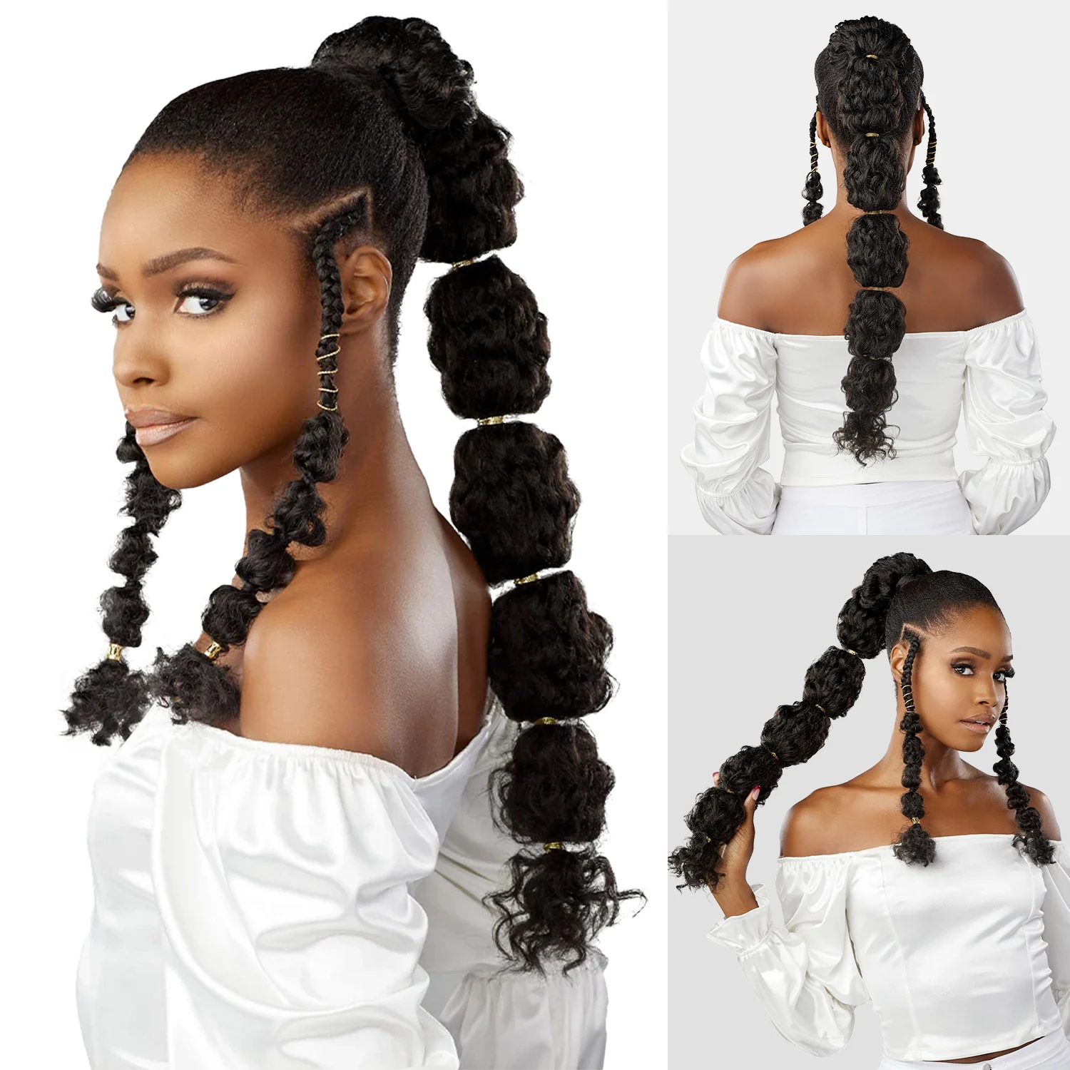 Rabo de cavalo sintético Sensationnel Lulu Pony Wrap 7