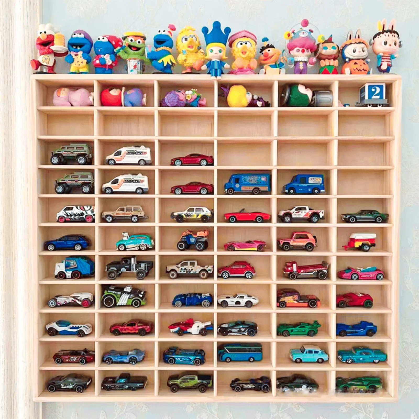 Toy Car Display Rack Shelf Organizer Showcase Rack For Miniature Figures Shelving Toy Counter Collectibles Display Case Stand
