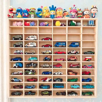 Toy Car Display Rack Shelf Organizer Showcase Rack For Miniature Figures Shelving Toy…