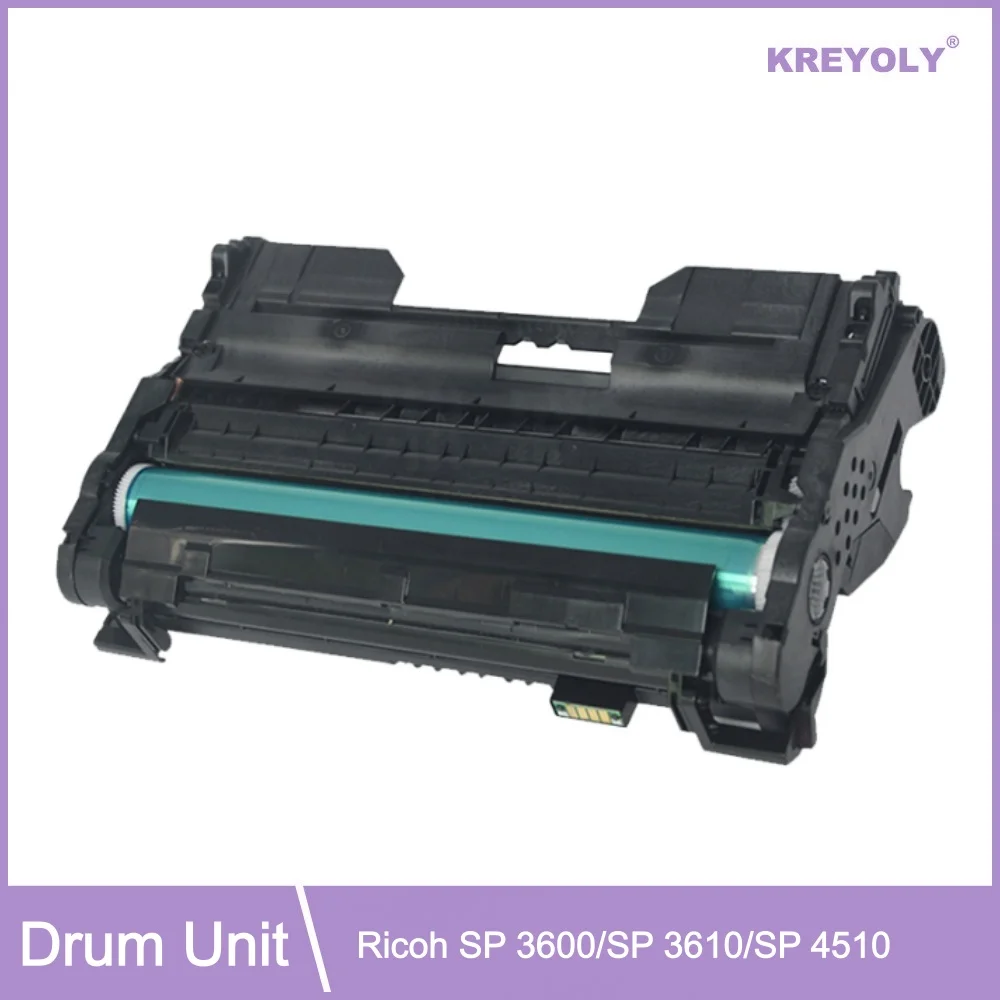

Восстановленный черный барабанный блок для фотокондуктора Ricoh SP 3600/SP 3610/SP 4510 PCU 407324 (SP 4500)