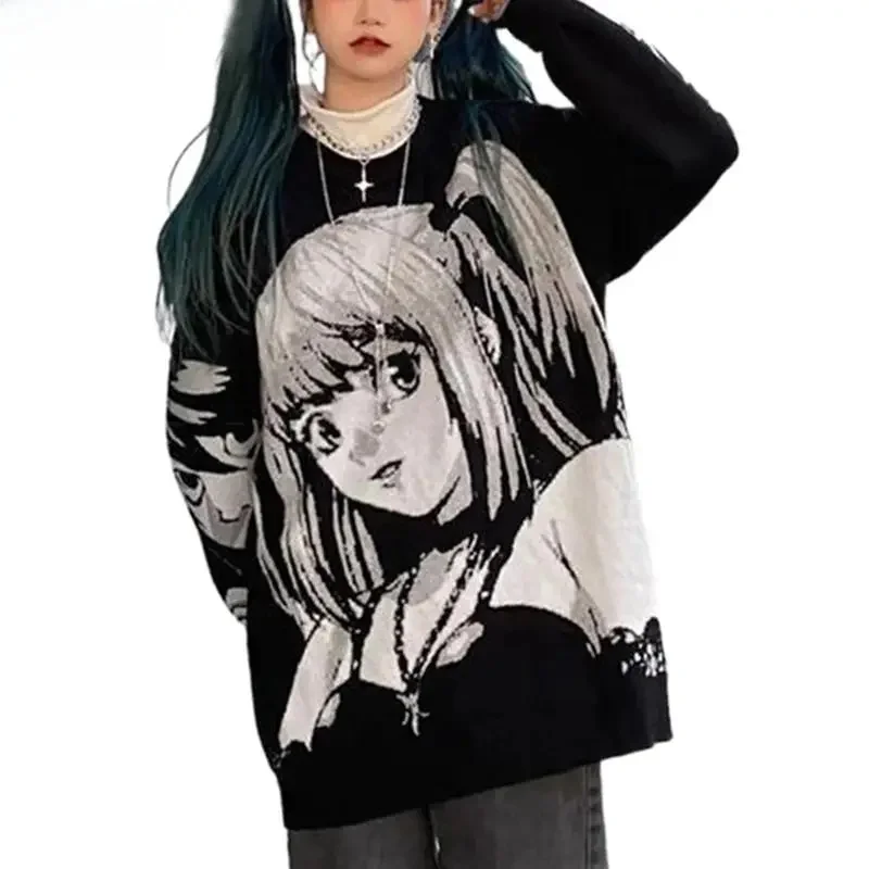 Anime Death Note Misa Amane przebranie na karnawał bluza z kapturem Harajuku Streetwear Oversize pulowerowa bluza damska bluzy — zdjęcie 2