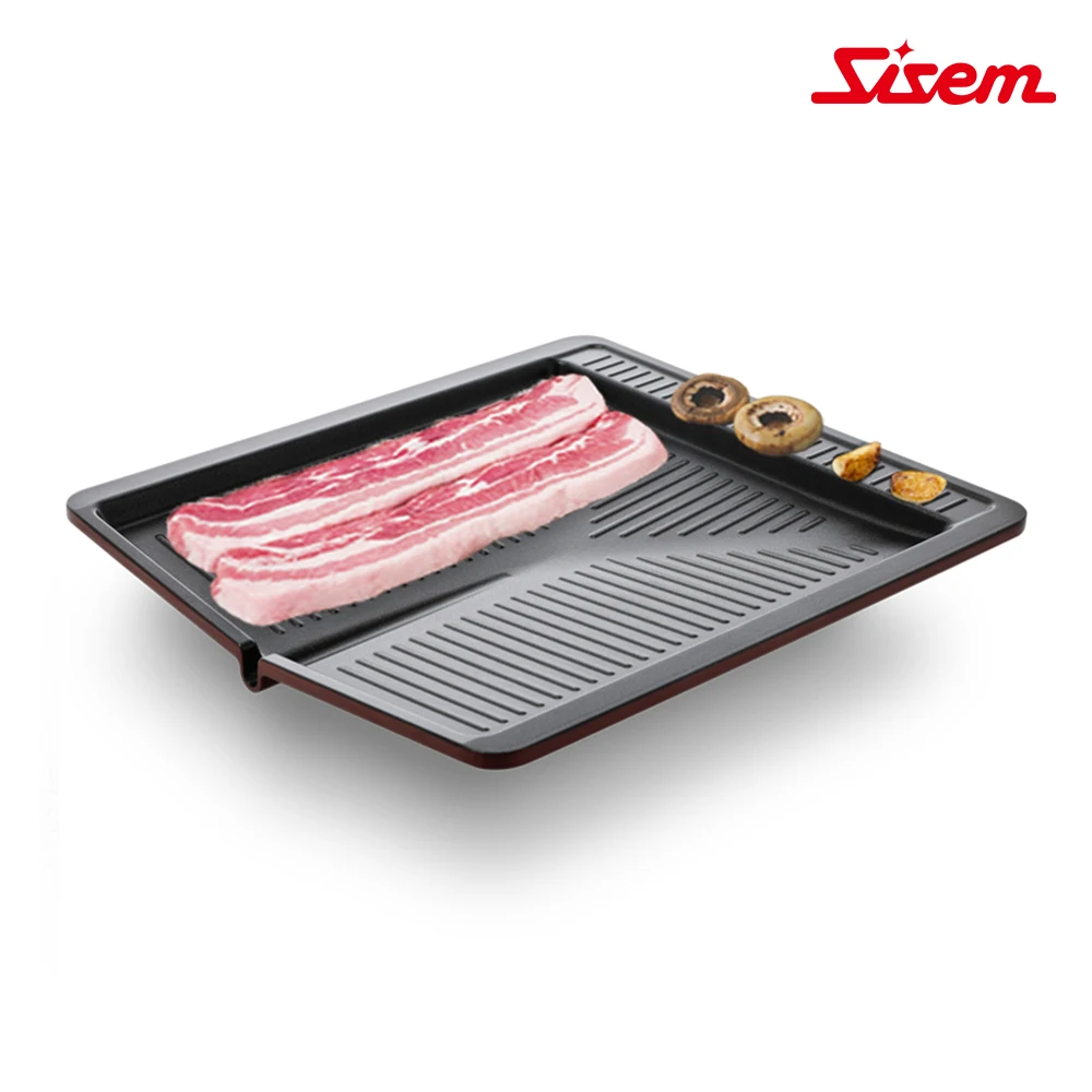 Sicam Safety Grill Meat Fire Grill Barbecue Samgyeopsal Sphanot Lid Fire Grill Camping Grill