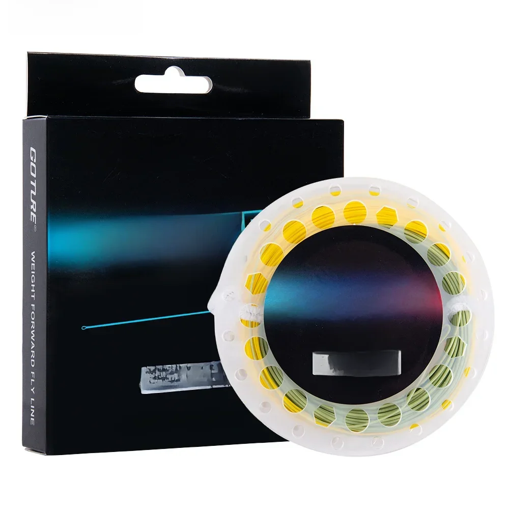 Goture MASTER-pływające plecione żyłki wędkarskie, pływająca aktualizacja, mocna żyłka PVC do połowów w wodzie morskiej, WF2F-WF10F, 90 FT, 100FT, — zdjęcie 2