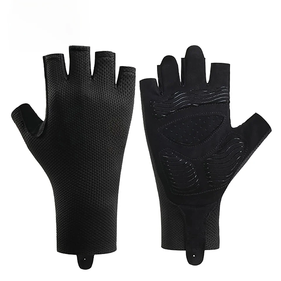 AliExpress UK GTUBIKE Men's and Women's Summer Bicycle Gloves,1 Pair-Breathable,Elastic,Thick Palm Pad,Non Slip, Knitted Fabric,Hand Washable