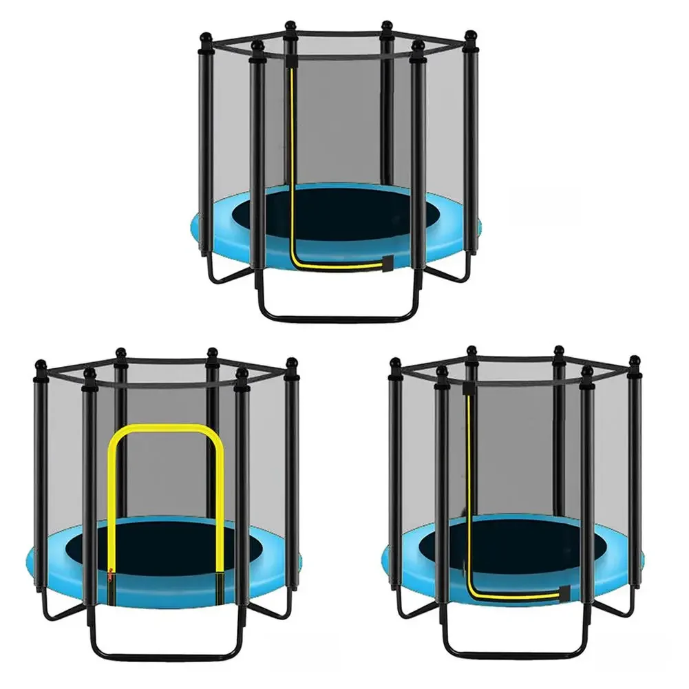 Mini Trampoline rond pour enfants, filet de clôture, rebond, exercice en plein air, jouets à domicile, lit de saut, filet de sécurité, Protection