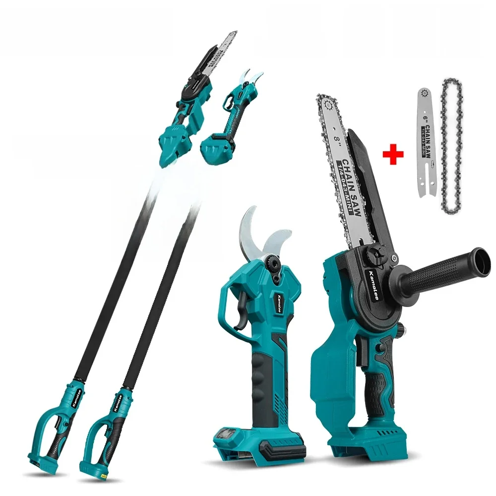 Kamolee 50mm Borstelloze Draadloze Elektrische schaar Snoeischaar snoeischaar Efficiënte Fruitboom Bonsai Snoeien Branche Cutter - afbeelding 2