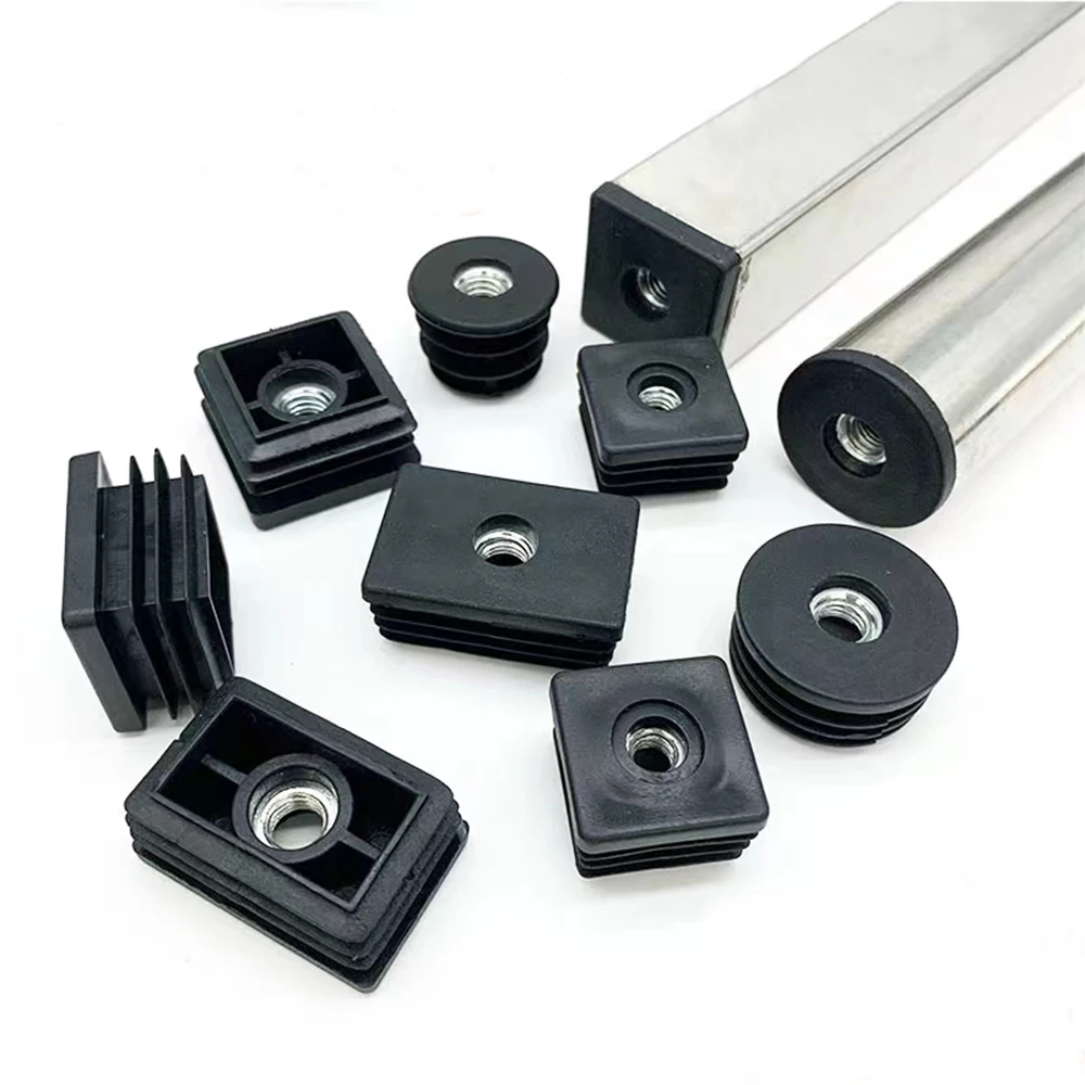 M6 M8 M10 tappo per foro per tubo per gambe in plastica per mobili con tappi per coperchio terminale dado gamba per sedia