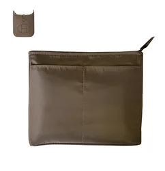 Organizador de bolsas de inserción para Evelyne, bolso de mano para maquillaje, organizador, monedero interno, de base portátil moldeador, nailon Premium (hecho a mano), 16, 29, 33