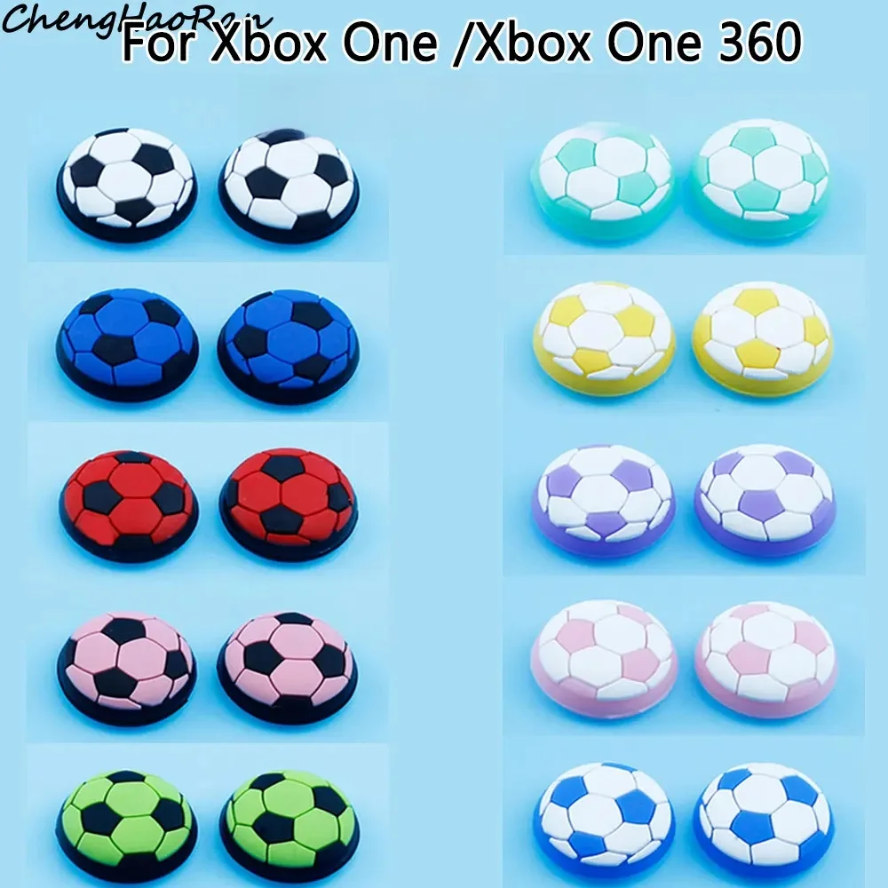 Capuchon de poignée de bâton de pouce en Silicone souple, 2 pièces, housse de Joystick de Football pour PS5 PS4 PS3 Xbox One 360, étui de manette de contrôleur