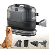 Handheld Carpet Cleaner 1500W 15KPa Portable Spot Cleaner for Car Sofa Pet Hair Spray Suction Upholstery Clean Machine