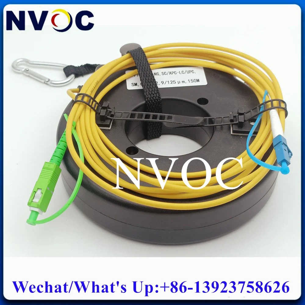 

150M,G657A1,SC/APC-LC/UPC Dead Zone Extension Lead,OM4 150Mts SCUPC-LCUPC Bared Fiber Test OTDR Launch Cable Box And Patch Cor