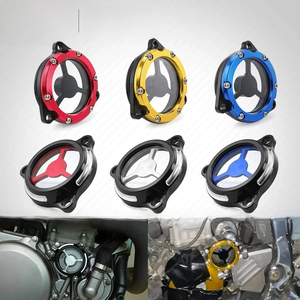 Dirt Bike Starter Idle Gear Cover dla Suzuki DRZ 400 400E 400S 400SM LTZ400 LTR450 Zaślepki filtra oleju silnikowego DR-Z400 DR-Z LT-Z 400 — zdjęcie 2