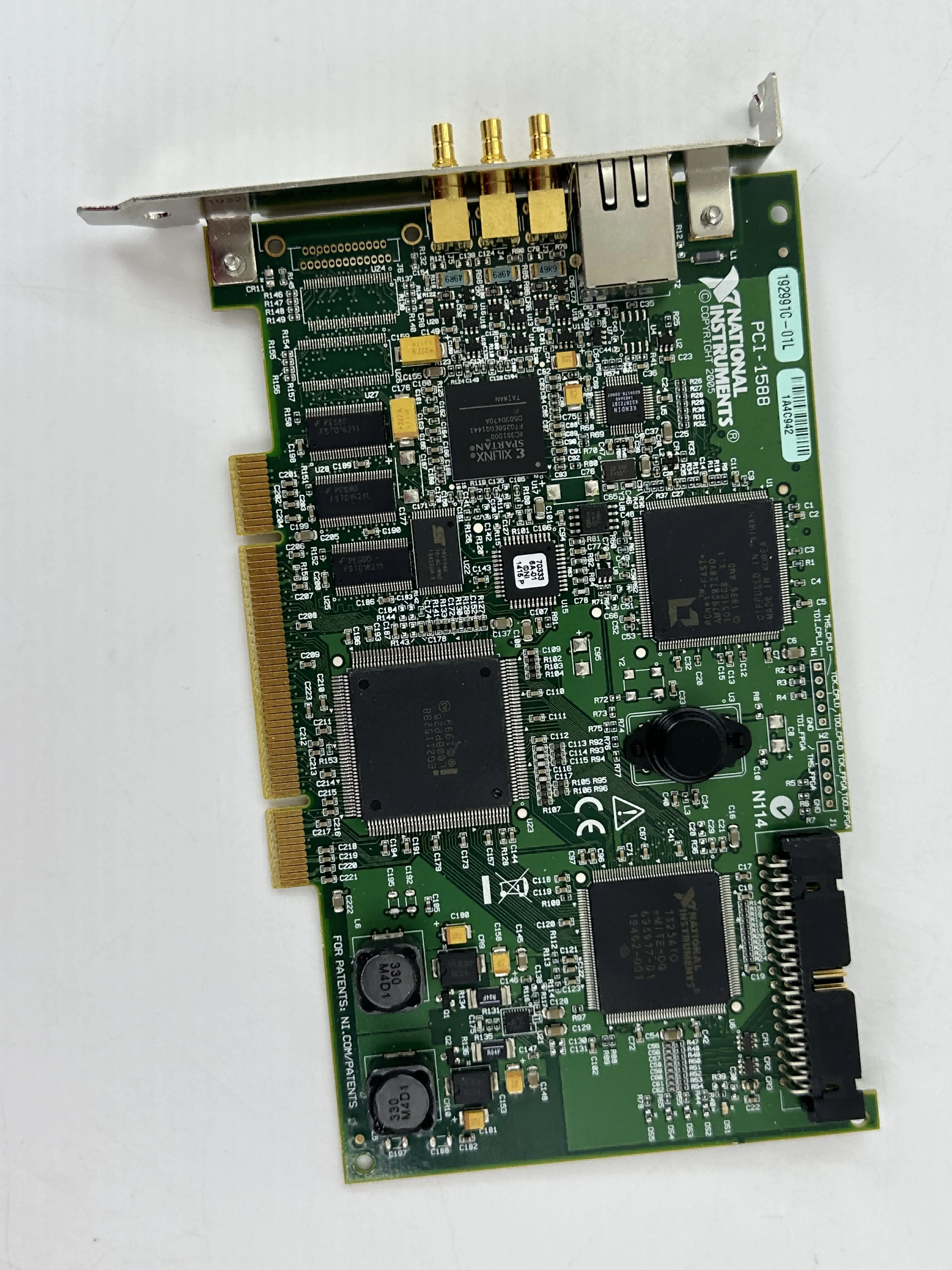 National Instruments NI PCI-1588 board part number 192991B-01