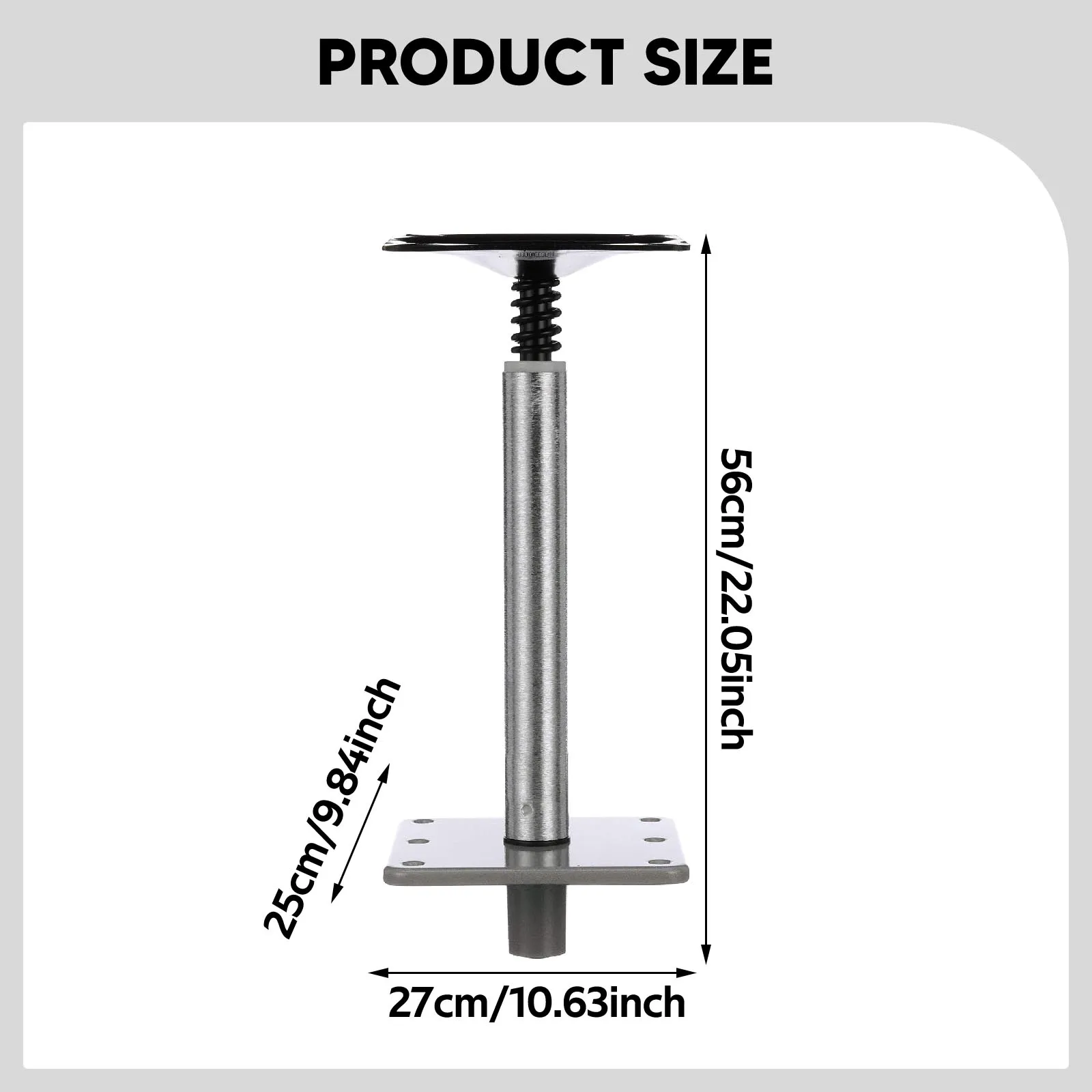 ชุดติดตั้งฐานแท่นรองที่นั่งเรือสำหรับกิจกรรมกลางแจ้ง เรือโป๊ะทุ่น เรือเดินทะเล ฐานแท่นรองหมุนได้อเนกประสงค์