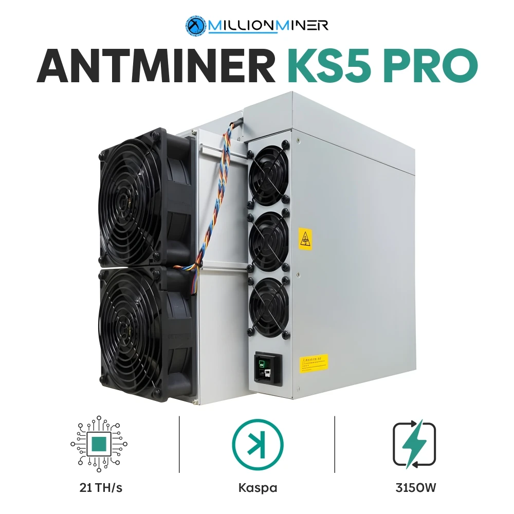 NEW Bitmain Antminer KS5 Pro 21T 3150W Kaspa Miner KAS Coin NEW Bitmain   Antminer KS5 Pro (21Th)