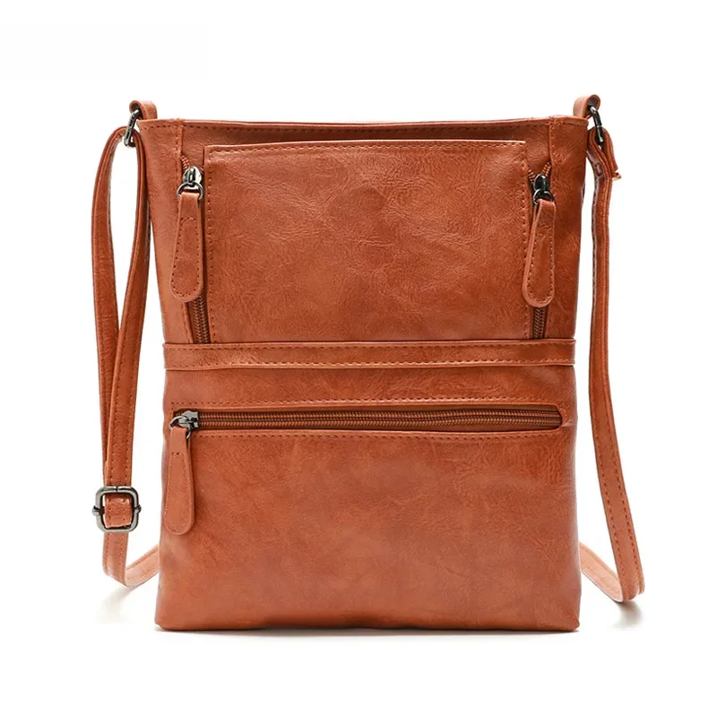 REPRCLA Vintage Crossbody torby dla kobiet Messenger torby wysokiej jakości skórzana torebka damska torba na ramię Bolsa Feminina — zdjęcie 2