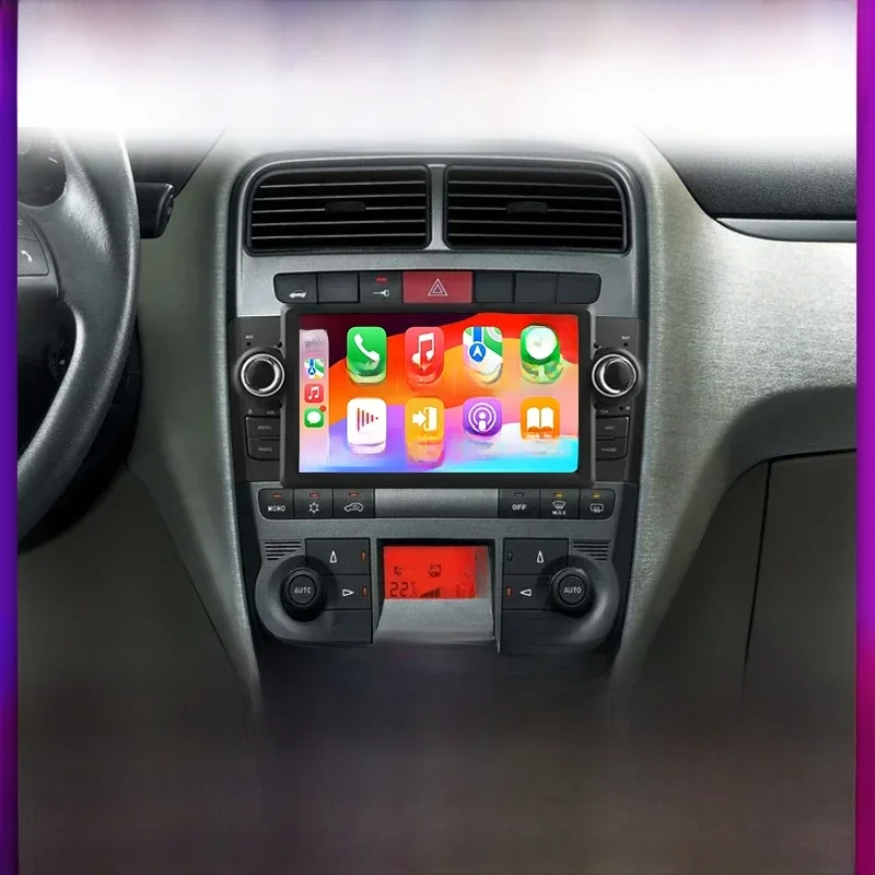 Voor Fiat Grande Punto Linea 2007-2012 7 inch Android 16 Auto Multimedia Speler GPS Carplay Autoradio Stereo Video Audio Head Unit - afbeelding 2