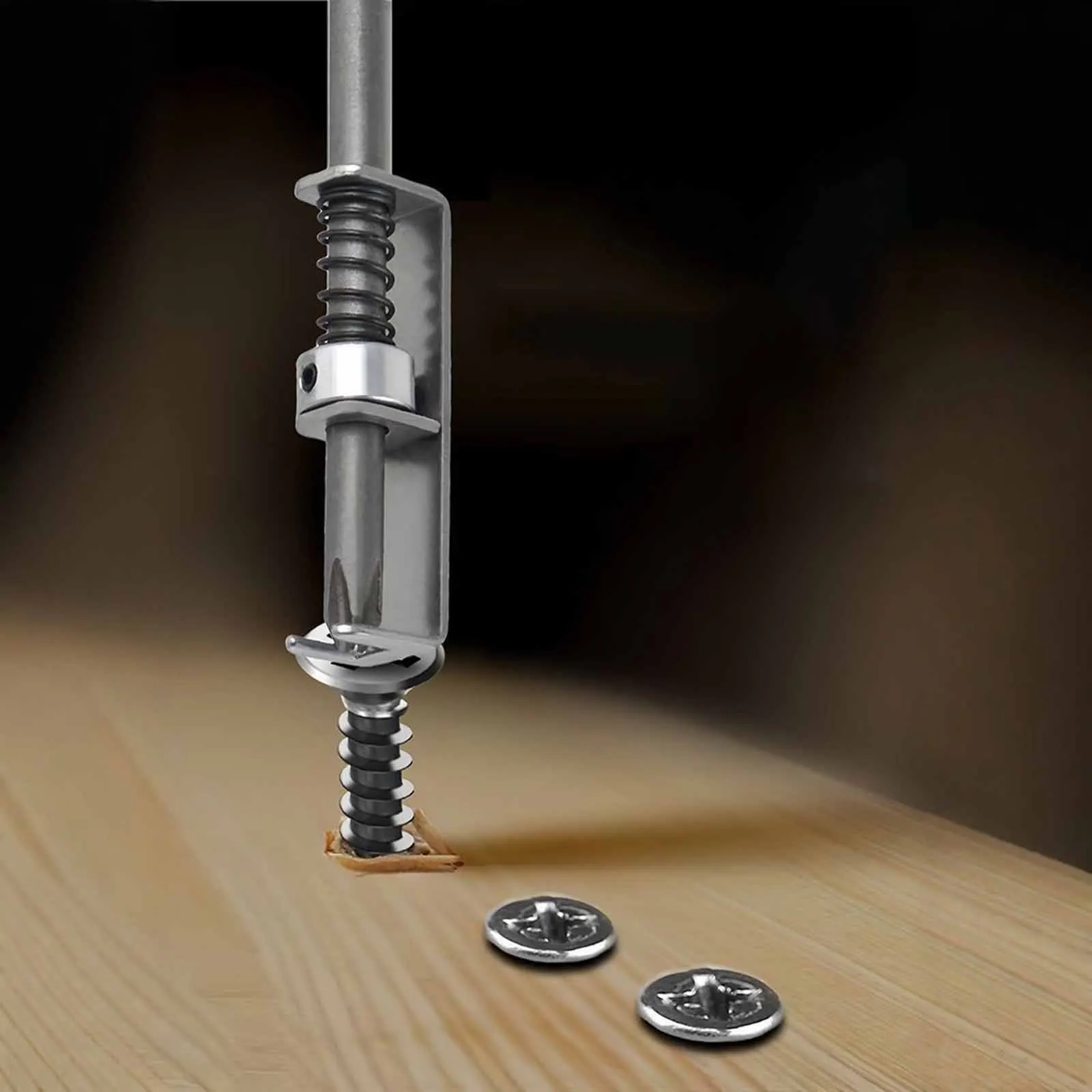 Spring Loaded Screw Holder Bit Spring Positioning Bit Magnetic Screwdriver Bit Extension Quick Release Screw Holding Tool