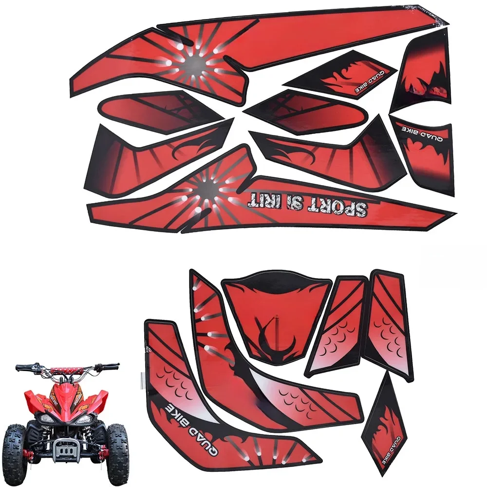 AliExpress Sticker Decal For 49CC Or Electric Mini ATV Kid's Quad Small Bike