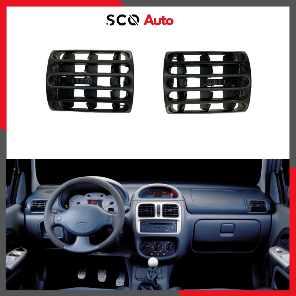 for Renault Clio 2 for Thalia 1 Air Vent Intake Grille Side Console Air Vent Clio MK2 Left Right Ventilation Mouth 7701047698