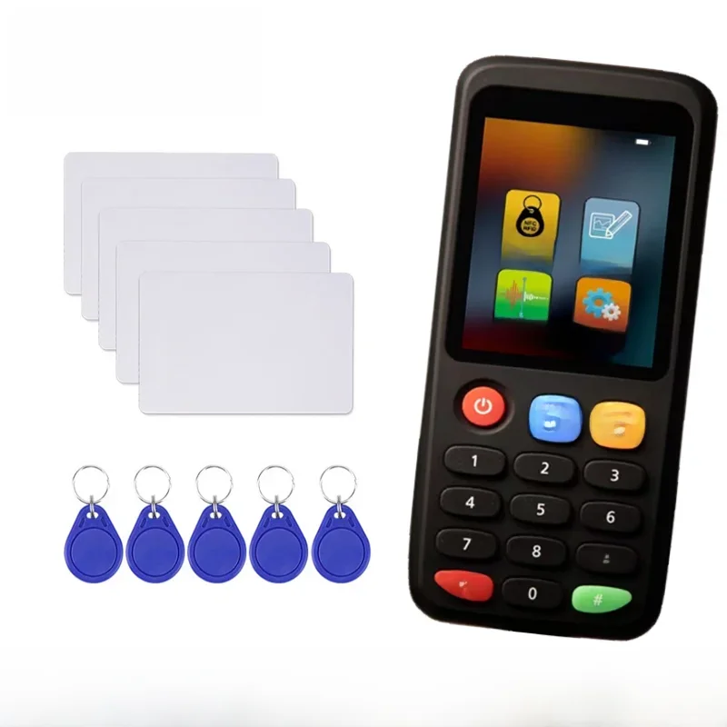 Nieuwe Rfid Smart Card Reader X7 125 khz Badge Copier 13.56 mhz Nfc Decoder Duplicator Ic Id Chip Tag Kloon Ntag213 215 Sleutel Schrijver - afbeelding 2