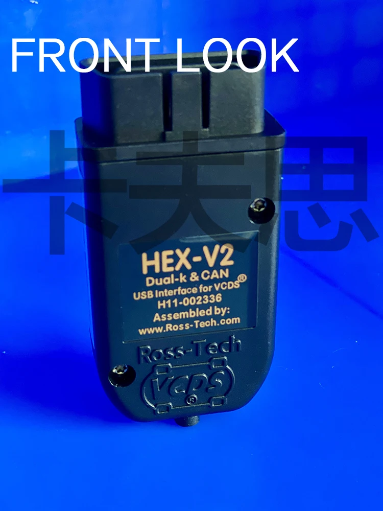 Free Update Always Real HEX V2 ST32F429 VCDS DoIP Function Works VW-AUDi Dealer Level OBDII Diagnosis Scan Coding Full Test Kits