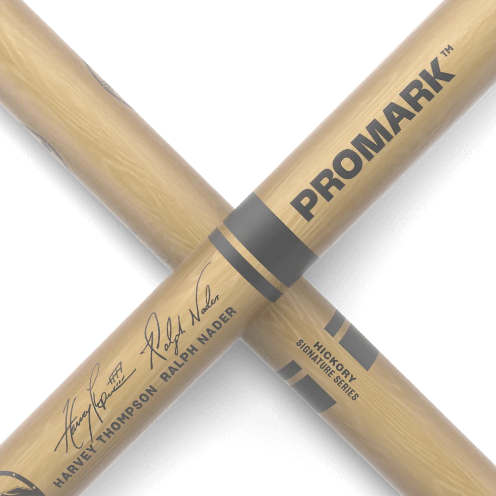 Promark by D'addario-baquetas de marcha, con punta batos ovalada de madera, "Bring Your propio estilo"