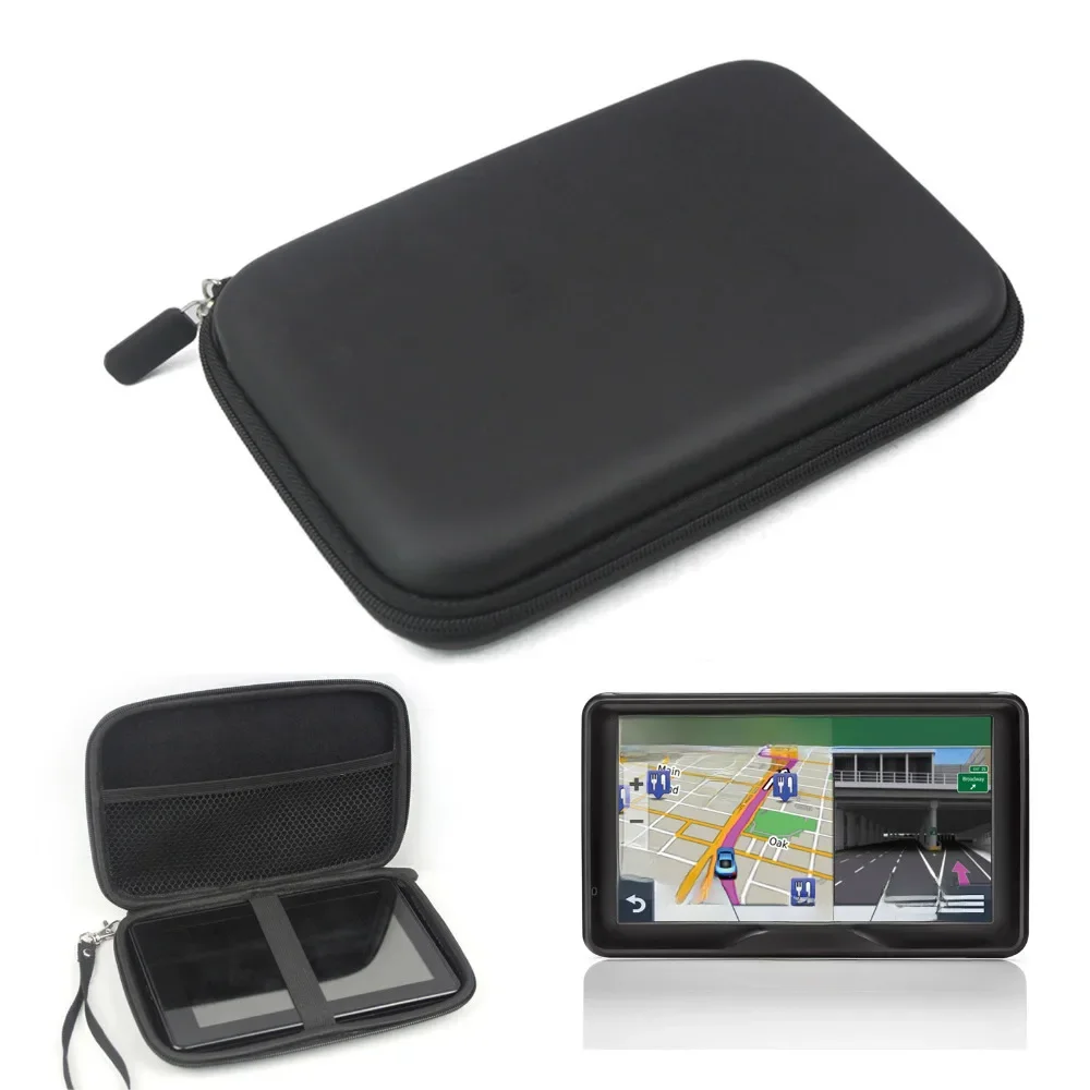 7-calowy, twardy pokrowiec podróżny na zewnątrz Przenośny pokrowiec na 6-calowy 7-calowy nawigator GPS Garmin Nuvi Kindle Fire Magellan — zdjęcie produktu 6