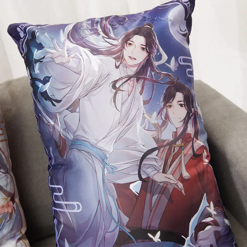 Anime (cennet resmi tarafından kutsanmış) periferik hediye yarım vücut yastığı 40*60cm nakış saksağan köprü xie lian san lang