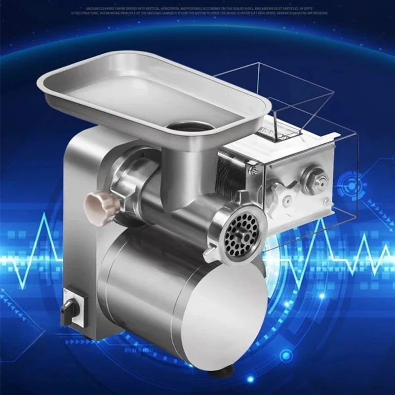 Small Three-Dimensional Meat Grinder, Electric Meat Cutting Machine, Meat Grinder, Kitchen Sausage Filling Machine