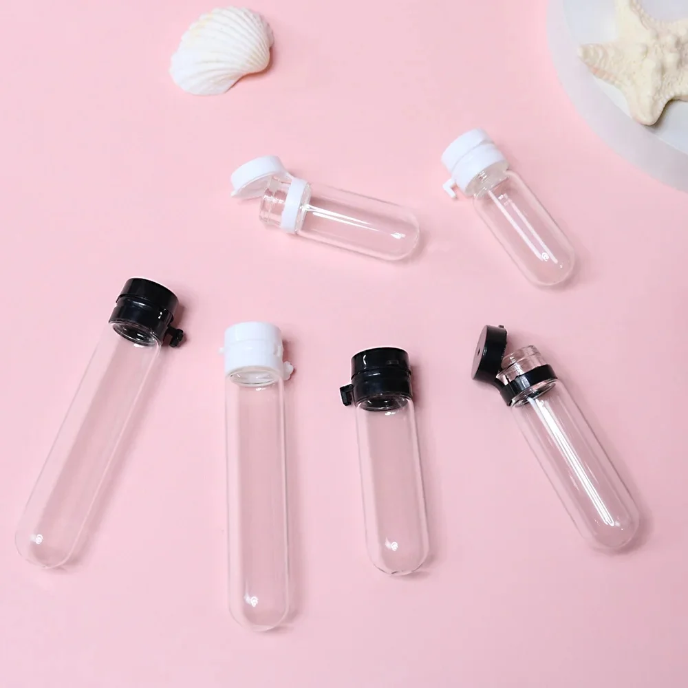 10 pièces 2/3/5 ml bouteille d'échantillon jetable portable bouteille en verre cosmétique, bouteille de parfum à ampoule ronde, bouteille d'huile essentielle
