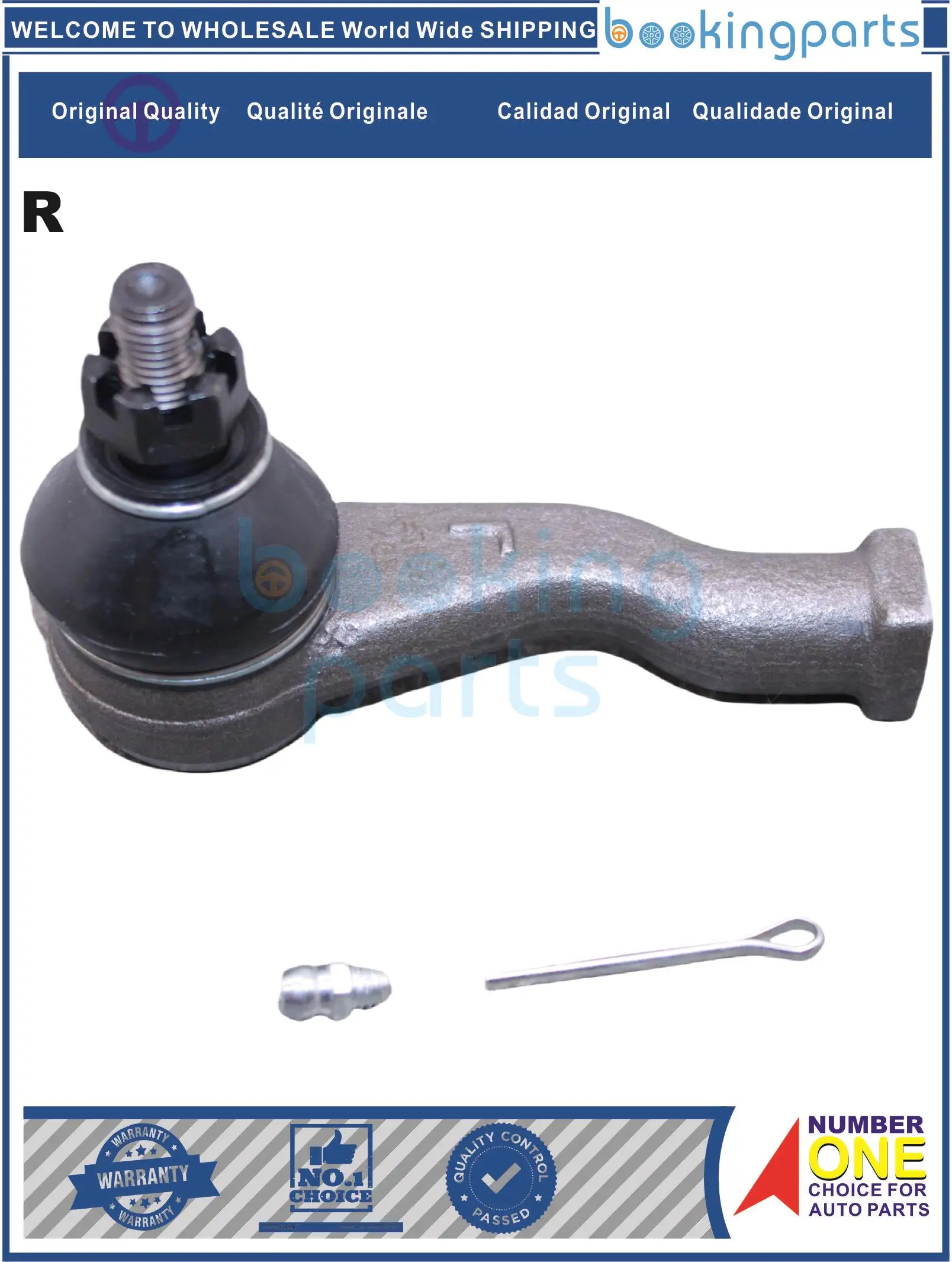 Extremidade da tirante para DAIHATSU CUORE VI 09-, CARARADE Mk II (G11, G30) 89-87,MIRA V 92-03,MOVE 96-02, 45047-87283,4504787283,45047-87281