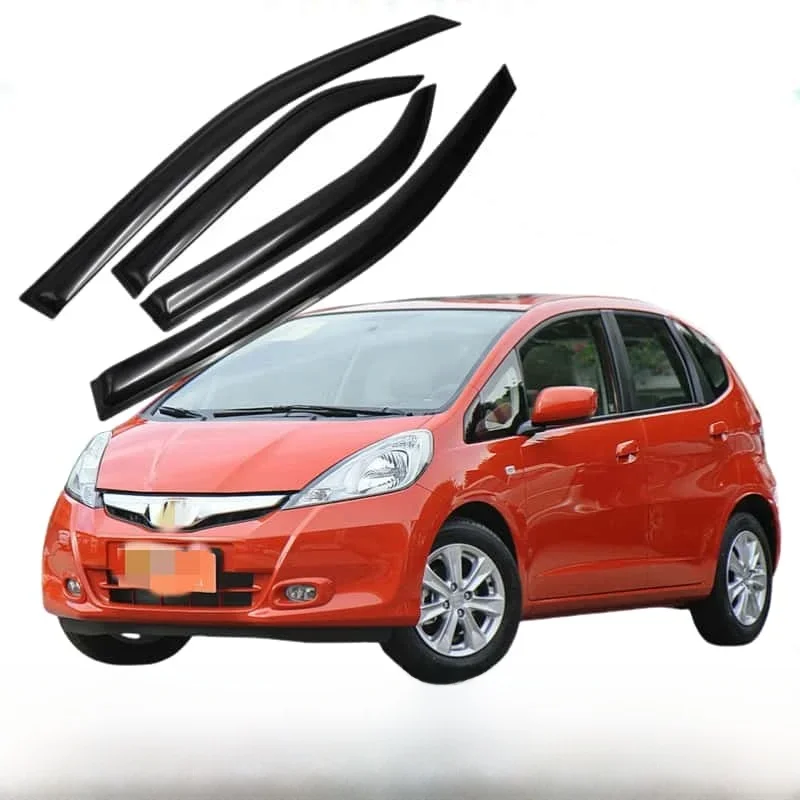 Dla Honda FIT 2008 2009 2010 2011 2012 2013 Akcesoria do stylizacji samochodów Osłona przeciwsłoneczna Osłona przeciwdeszczowa Osłona przeciwdeszczowa — zdjęcie 2