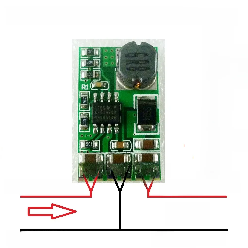1 PCS 3.5A DC-DC Converter Module Buck Step-Down Voltage Regulator Board 4.5V-27V to 3V 3.3V 3.7V 5V 6V 7.5 9V 12V — zdjęcie 2