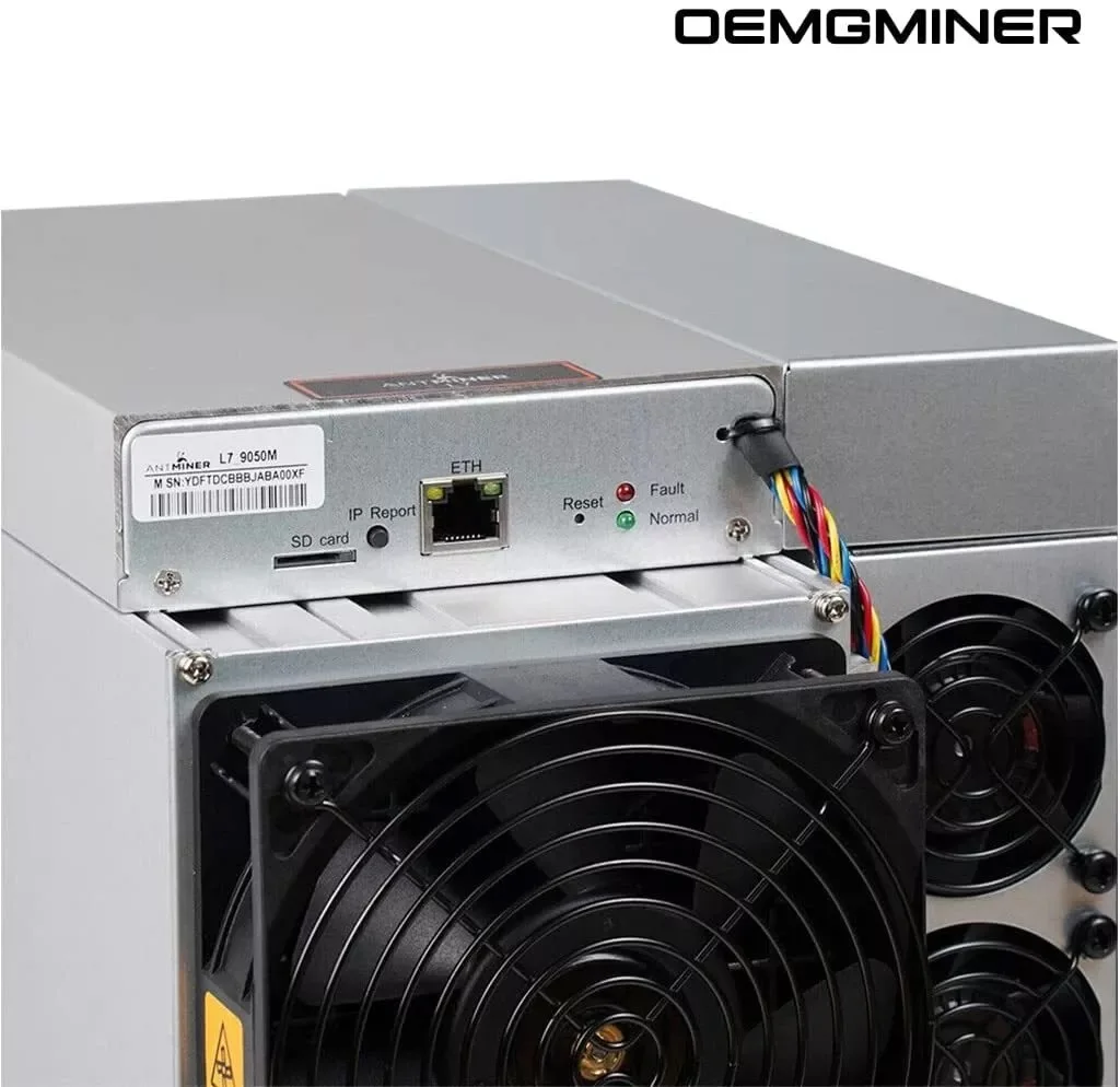 

Купите 2 и получите 1 бесплатно новый Antminer BITMAIN L7 9500MH/S 3420 Вт Майнер LTC/DOGE