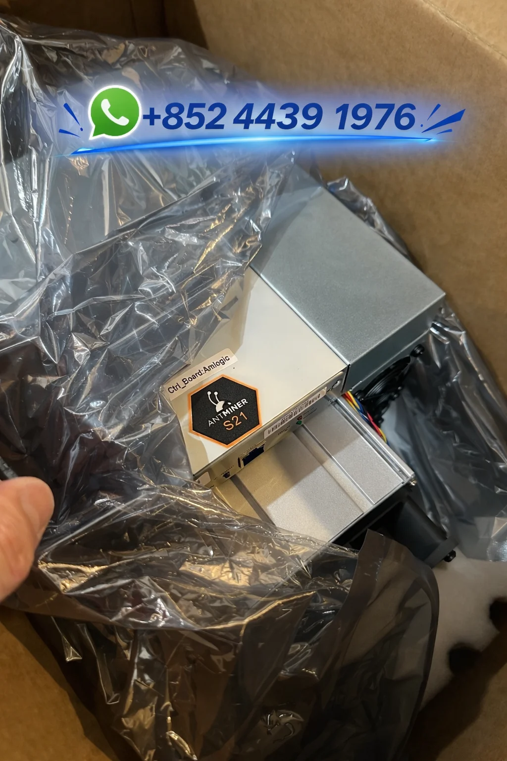 

SMY Bitmain Antminer S21 (200Th/s)