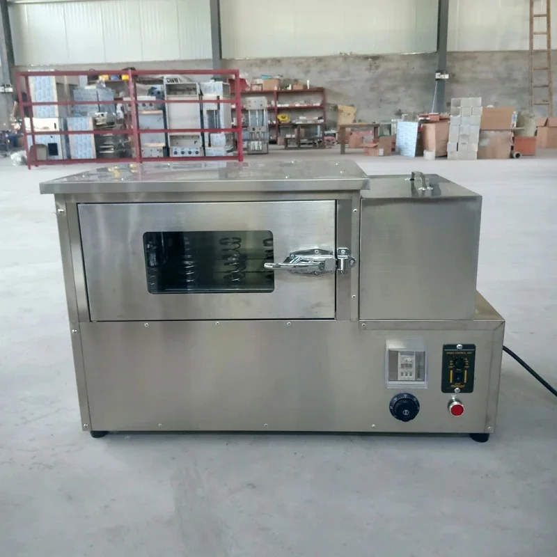 New Design Autorotation Oval Pancakes Pita Bread Bakery Machine/Chinese Baked Wheat Cake Auto Rotation Baking Oven