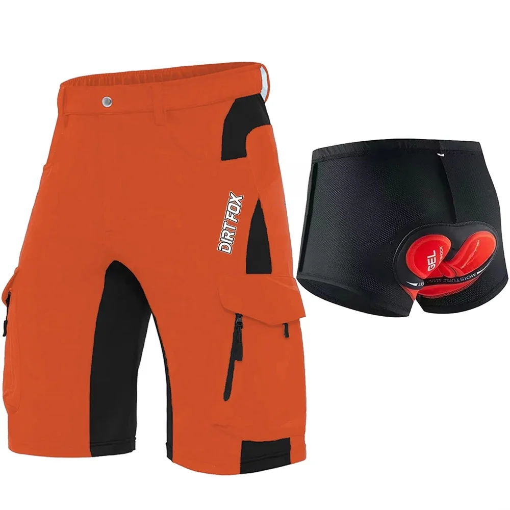 AliExpress DIRTFOX Cross Country Motorcycles Shorts Men's Mountain Bike Downhill Short Pants Enduro MTB Clothing Pantaloncini Ciclismo Uomo