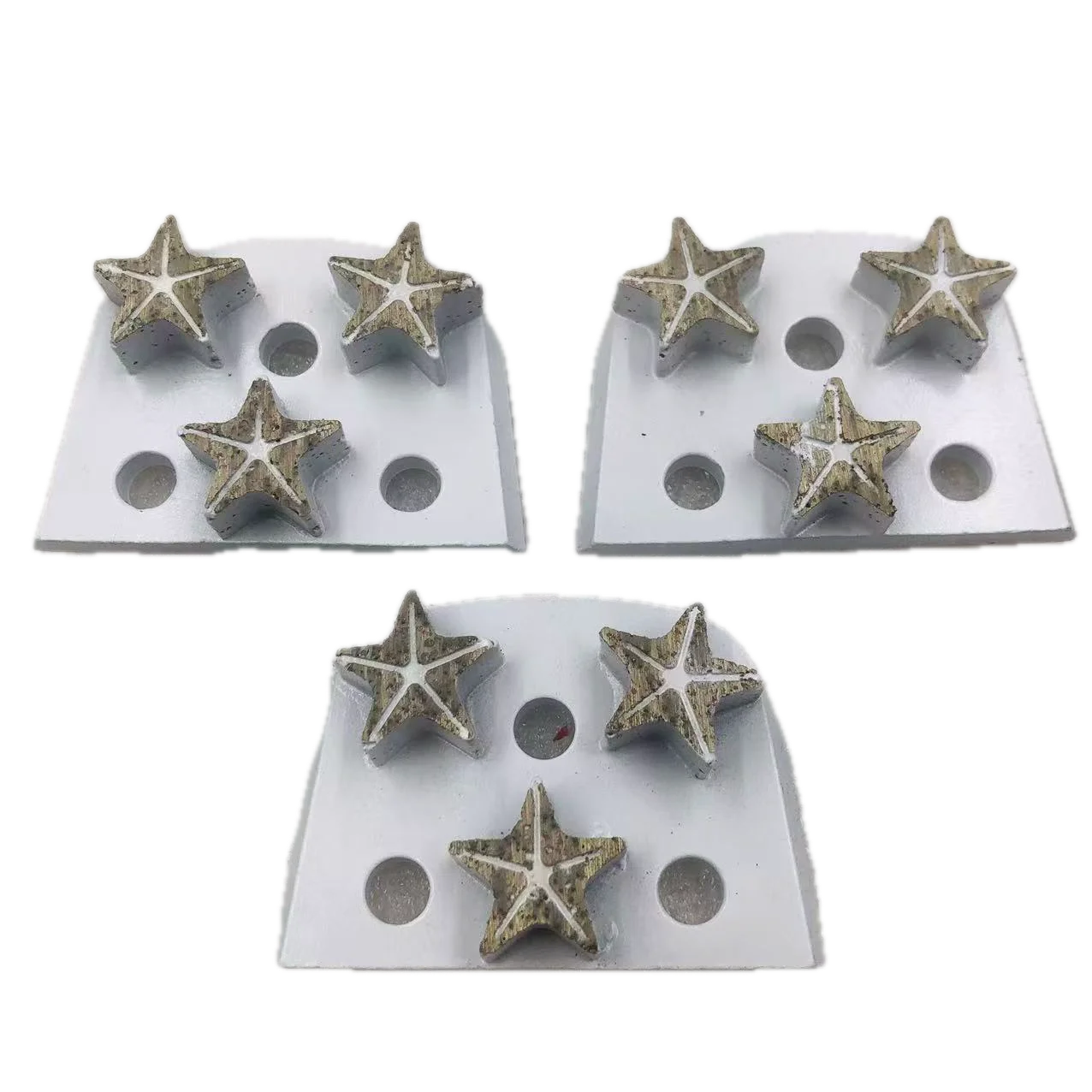 Monkey King 3 Stars Metal Bond Diamond Grinding Disc Soft Medium Hard Bond Compatible with Lavina Quick Change Grinder