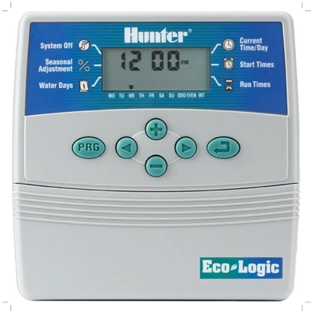 Hunter Elc-601I-E 6 Station Controller (Indoor Model, Transformer Included) weather sensor