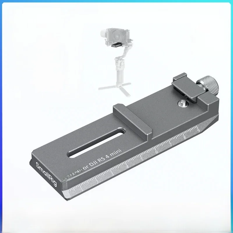 Płytka szybkiego uwalniania SmallRig do DJI RS 4 Mini, kompatybilna z klatkami aparatu Arca-Swiss Mount Plate i regulowanymi płytkami L-5336 — zdjęcie produktu 7