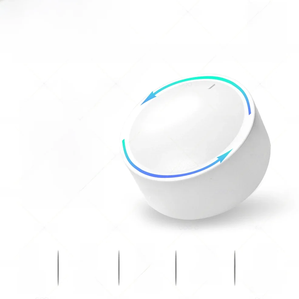 Nouveau Tuya ZigBee bouton intelligent interrupteur bricolage scène sans fil bouton rotatif variateur appareils ménagers automatisation liaison à distance