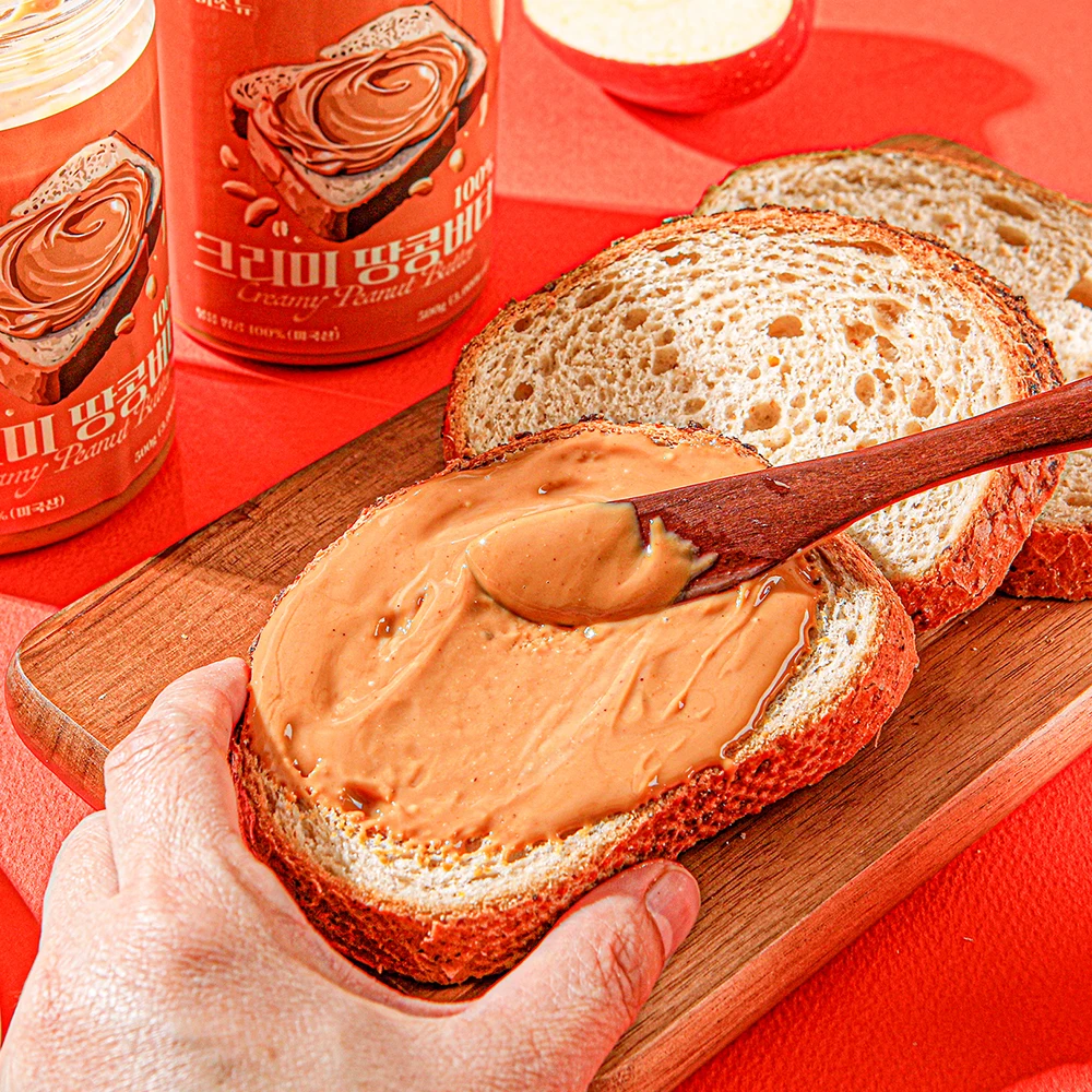 비소뉴 무첨가 100% 땅콩버터 500g - 3